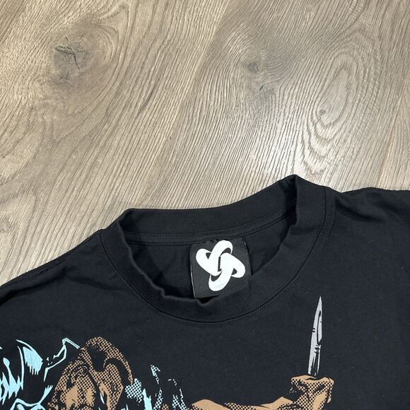 Soular Brand Blade Movie Comic Wesley Snipes T shirt Size Large Graphic AOP - Picture 5 of 8